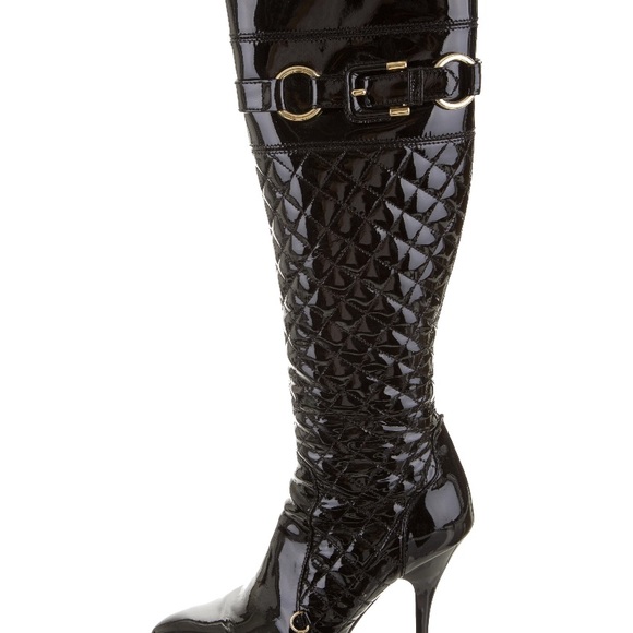 Burberry knee high boots - Picture 3 of 5